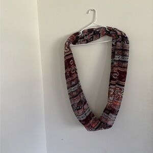 Paisley Patterned Scarf - Multicolor